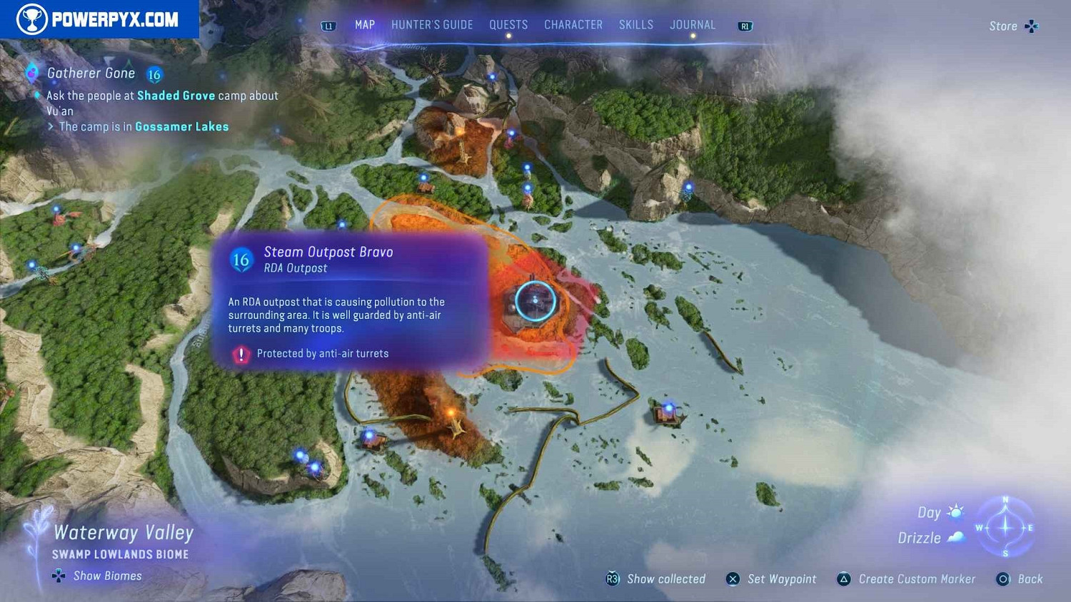 《阿凡達潘朵拉邊境》金洛森林哨站點一覽