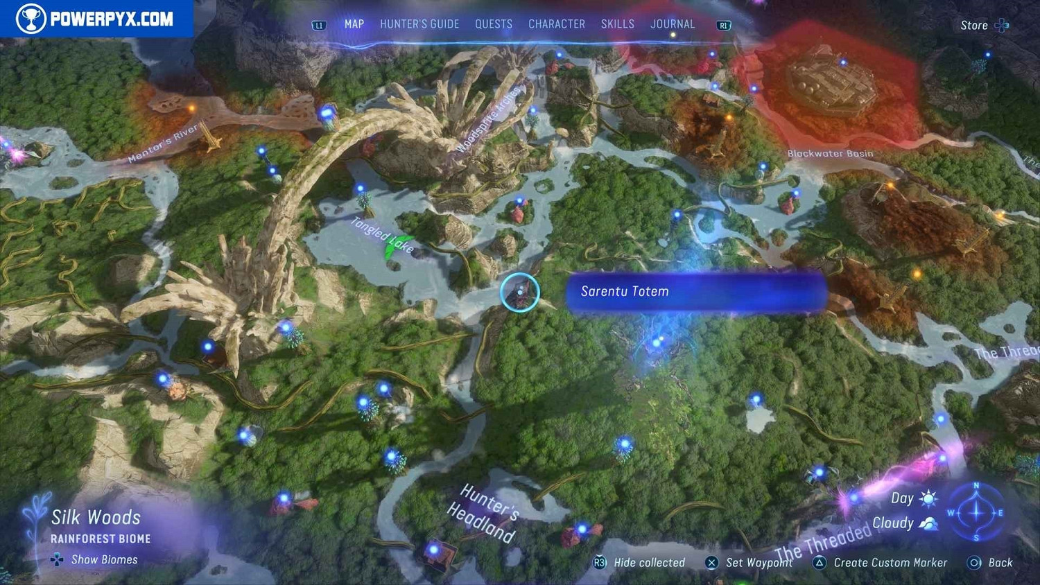 《阿凡達潘朵拉邊境》金洛森林圖騰位置一覽