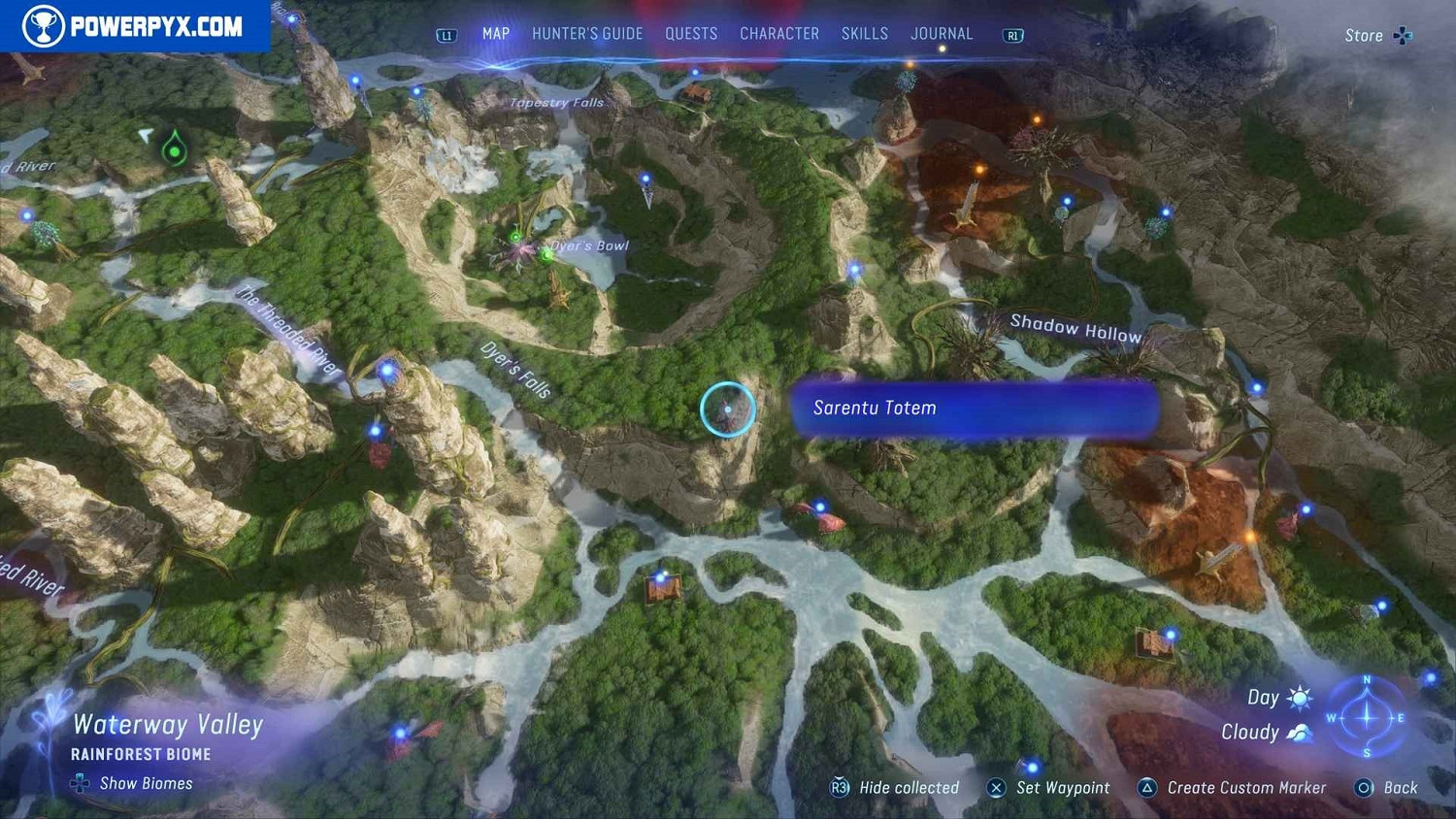 《阿凡達潘朵拉邊境》金洛森林圖騰位置一覽