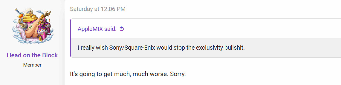 曝《FF16》《FF7RE》《FF7重生》將來有可能永不會登陸Xbox! 曝《FF16》《FF7RE》《FF7重生》將來有可能永不會登陸Xbox!