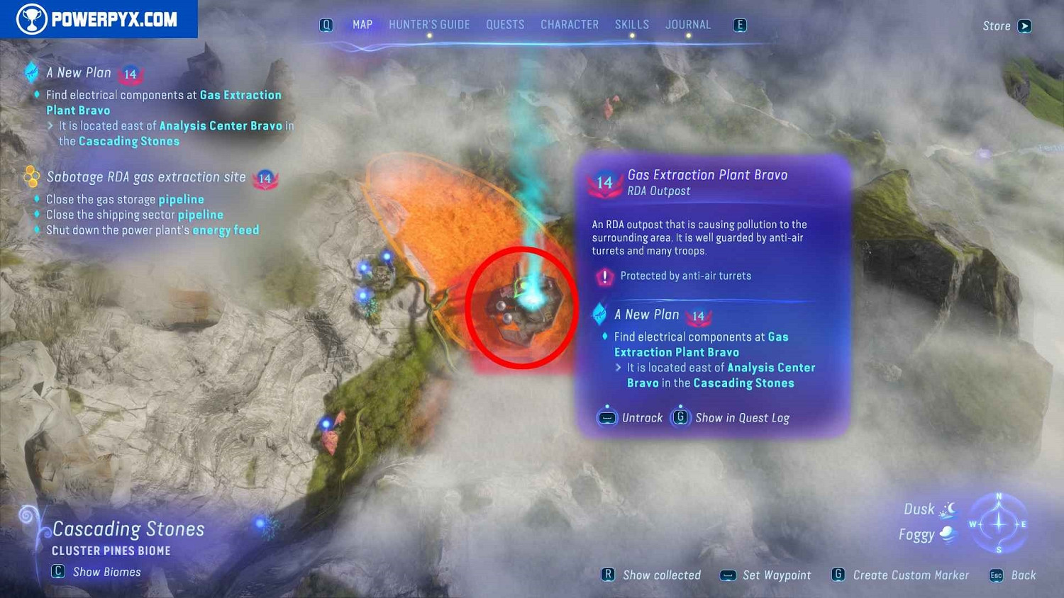 《阿凡達潘朵拉邊境》主線哨站點一覽 《阿凡達潘朵拉邊境》主線哨站點一覽