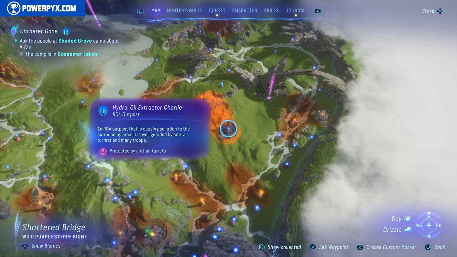 《阿凡達潘朵拉邊境》上層平原哨站點一覽