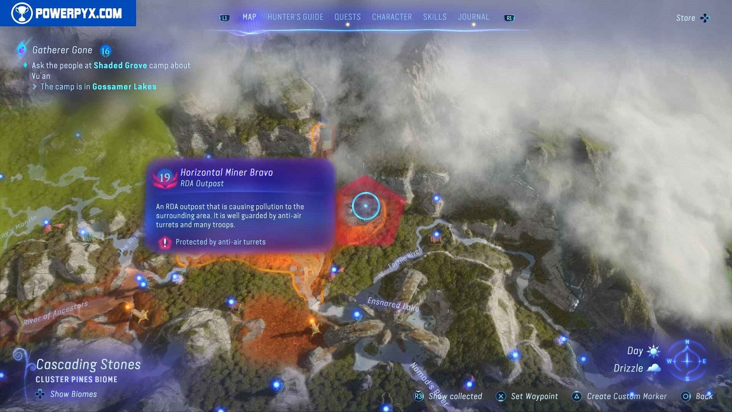 《阿凡達潘朵拉邊境》霧繚森林哨站點一覽