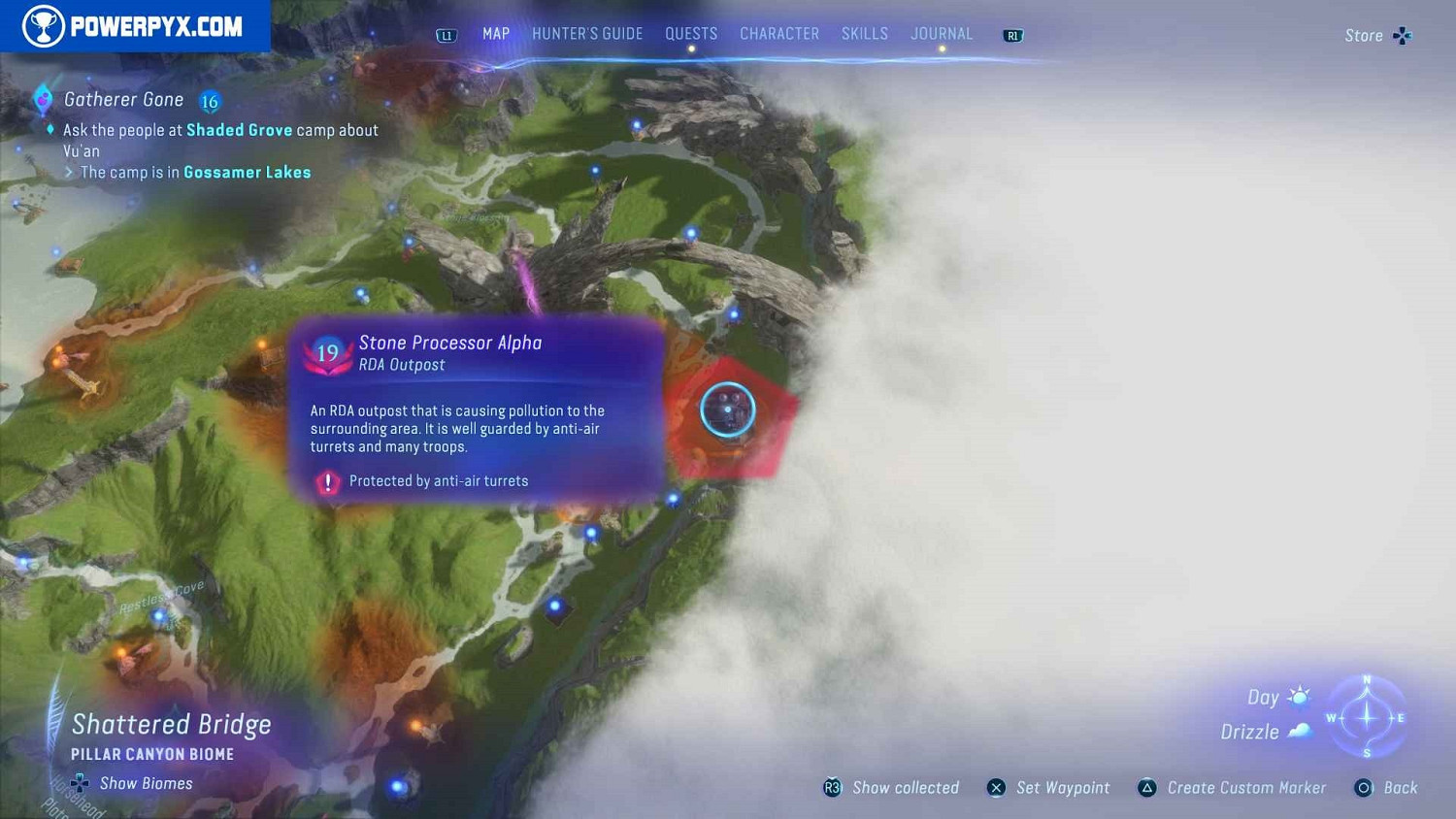 《阿凡達潘朵拉邊境》上層平原哨站點一覽