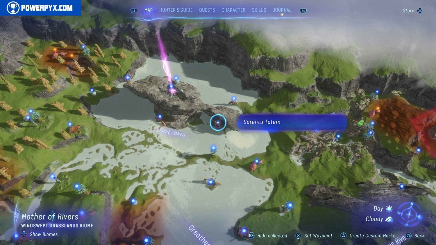 《阿凡達潘朵拉邊境》上層平原圖騰位置一覽 《阿凡達潘朵拉邊境》上層平原圖騰位置一覽