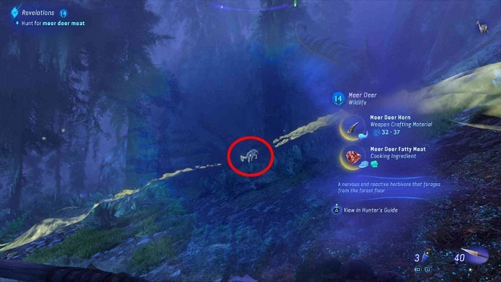 《阿凡達潘朵拉邊境》帆尾鹿肥肉位置一覽 《阿凡達潘朵拉邊境》帆尾鹿肥肉位置一覽