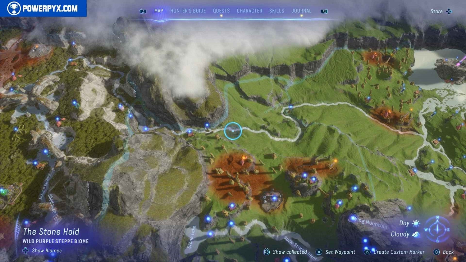 《阿凡達潘朵拉邊境》上層平原興趣點一覽