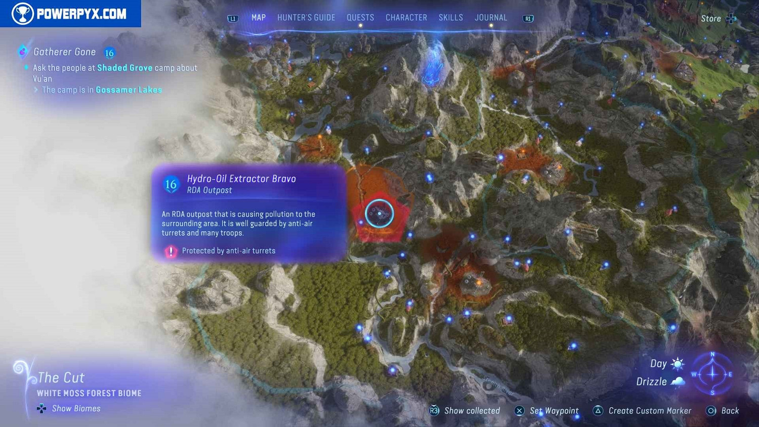 《阿凡達潘朵拉邊境》霧繚森林哨站點一覽