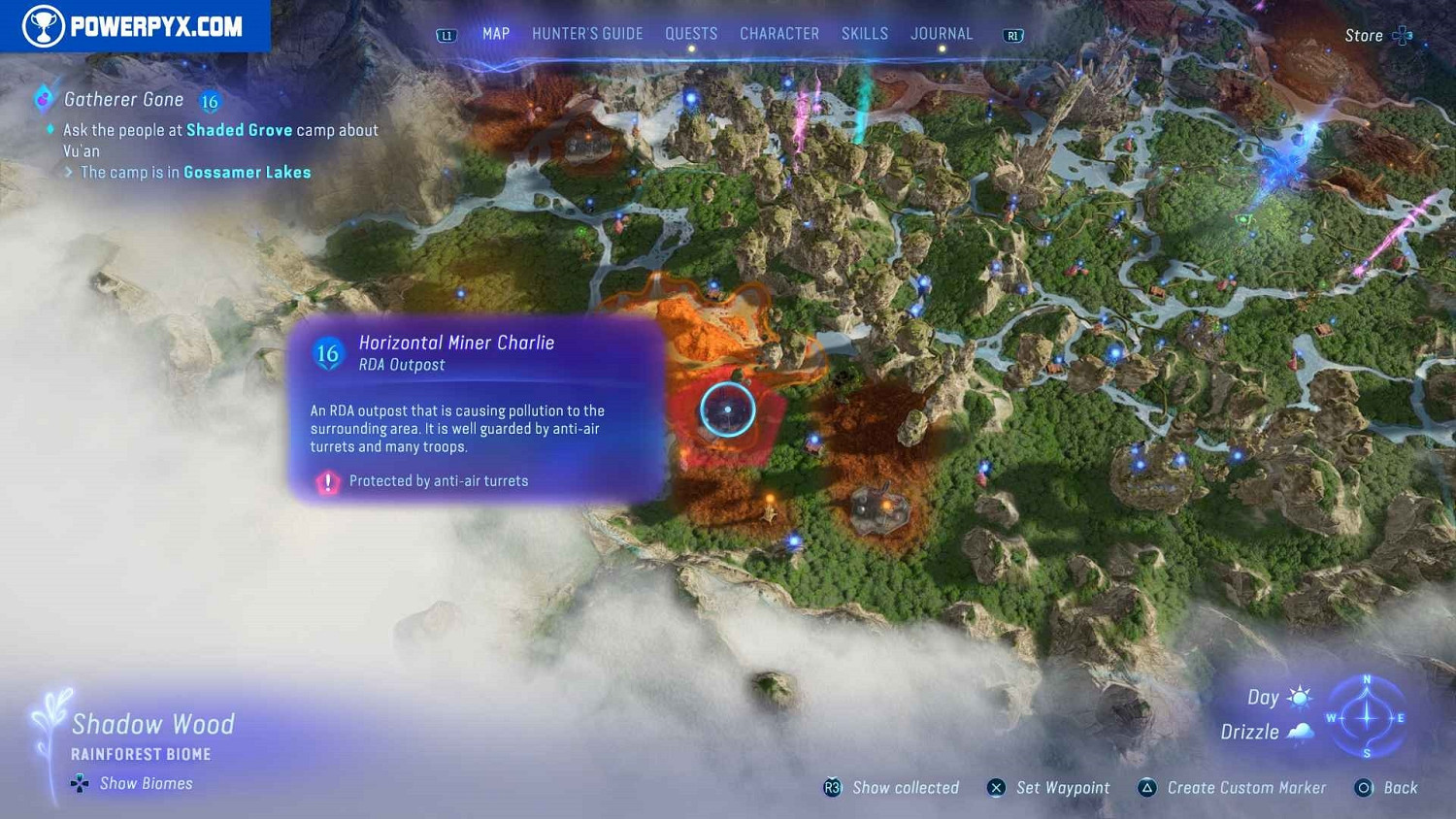 《阿凡達潘朵拉邊境》金洛森林哨站點一覽