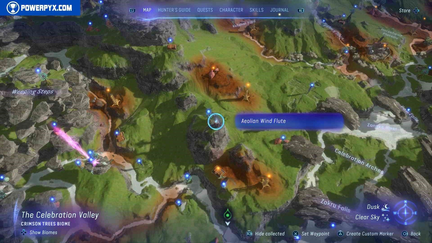 《阿凡達潘朵拉邊境》上層平原艾奧利安風笛一覽 《阿凡達潘朵拉邊境》上層平原艾奧利安風笛一覽