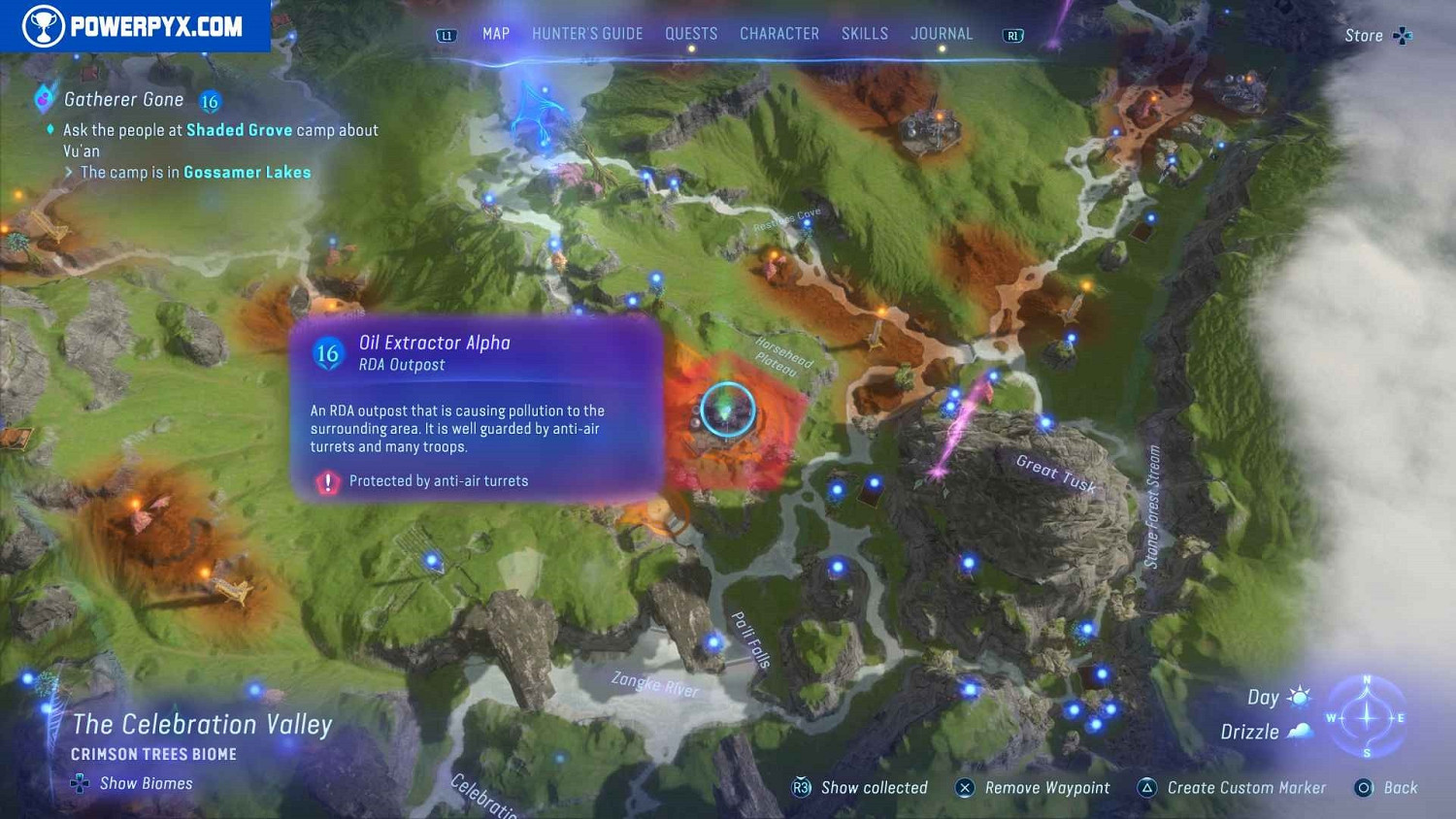 《阿凡達潘朵拉邊境》上層平原哨站點一覽