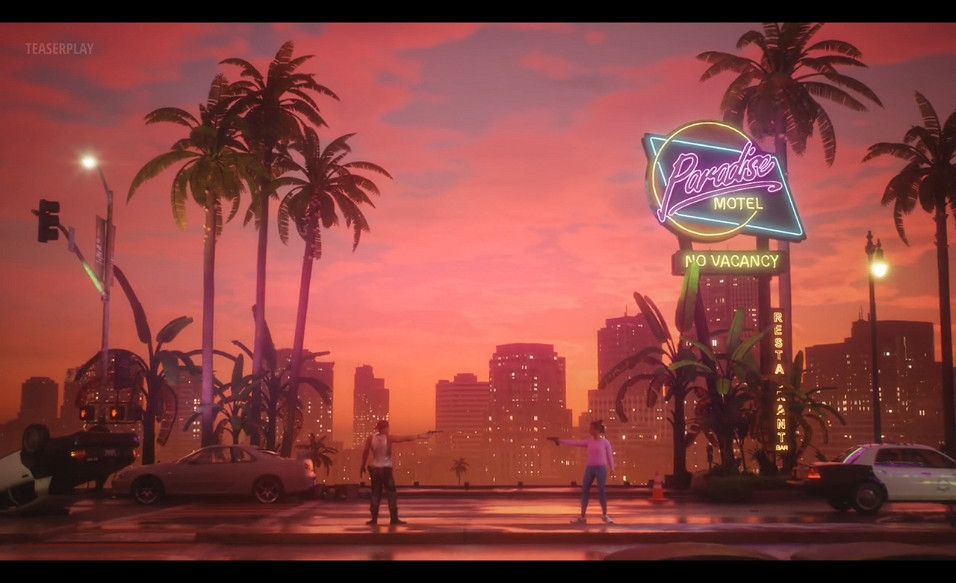 飯製虛幻5《GTA6》遊戲結局：雌雄大盜對決你會選誰?