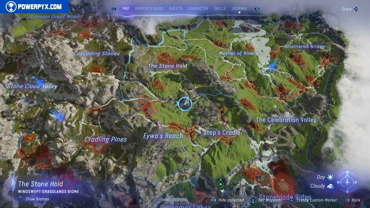 《阿凡達潘朵拉邊境》上層平原圖騰位置一覽 《阿凡達潘朵拉邊境》上層平原圖騰位置一覽