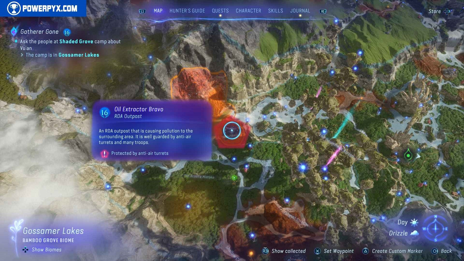 《阿凡達潘朵拉邊境》金洛森林哨站點一覽