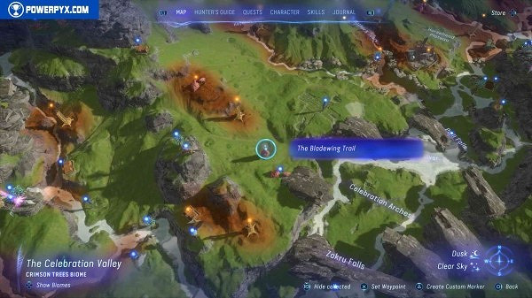 《阿凡達潘朵拉邊境》上層平原刃翅蛾位置一覽 《阿凡達潘朵拉邊境》上層平原刃翅蛾位置一覽