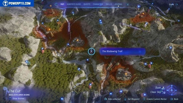 《阿凡達潘朵拉邊境》霧繚森林刃翅蛾位置一覽 《阿凡達潘朵拉邊境》霧繚森林刃翅蛾位置一覽