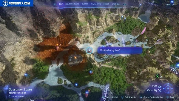 《阿凡達潘朵拉邊境》刃翅蛾位置一覽