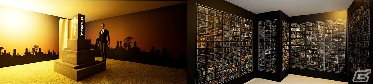 《人中之龍》系列首個展會公開!悼念“逝去的男人們” 《人中之龍》系列首個展會公開!悼念“逝去的男人們”