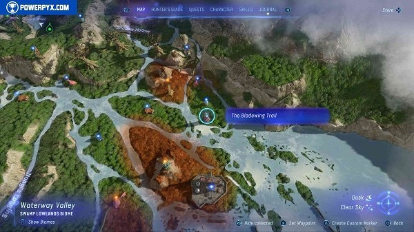 《阿凡達潘朵拉邊境》刃翅蛾位置一覽 《阿凡達潘朵拉邊境》刃翅蛾位置一覽