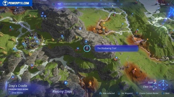 《阿凡達潘朵拉邊境》上層平原刃翅蛾位置一覽 《阿凡達潘朵拉邊境》上層平原刃翅蛾位置一覽