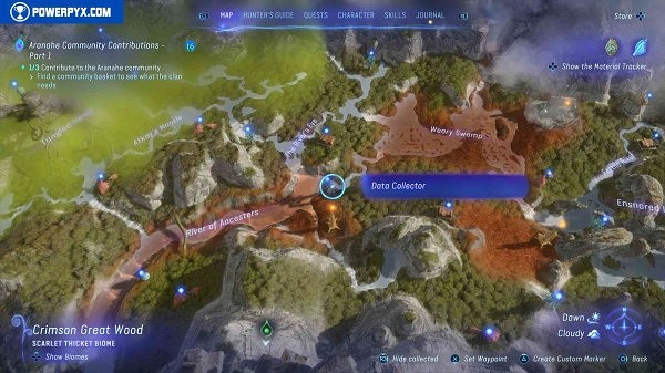 《阿凡達潘朵拉邊境》霧繚森林資料採集器一覽 《阿凡達潘朵拉邊境》霧繚森林資料採集器一覽