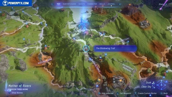 《阿凡達潘朵拉邊境》上層平原刃翅蛾位置一覽 《阿凡達潘朵拉邊境》上層平原刃翅蛾位置一覽