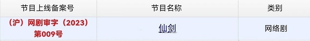 新《仙劍奇俠傳》電視劇過審 楊雨潼何與等主演