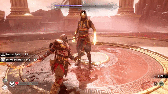 《戰神5》DLC"英靈殿"最終Boss戰實機：奎爺遇到自己