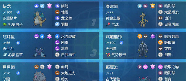 《寶可夢朱紫》1v1隊伍推薦 《寶可夢朱紫》1v1隊伍推薦