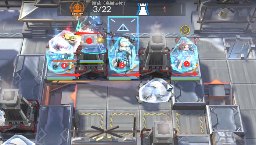 《明日方舟》RS-EX-6蝕刻章擺完掛機 《明日方舟》RS-EX-6蝕刻章擺完掛機