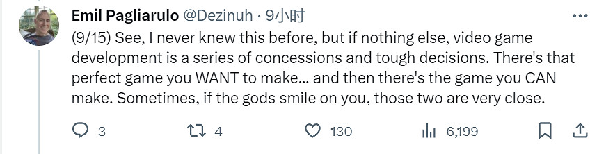 《星空》設計總監稱:知道製作遊戲困難  玩家別老抱怨