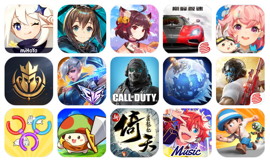 11月出海手遊榜 《原神》重回收入榜與增長榜冠軍 11月出海手遊榜 《原神》重回收入榜與增長榜冠軍