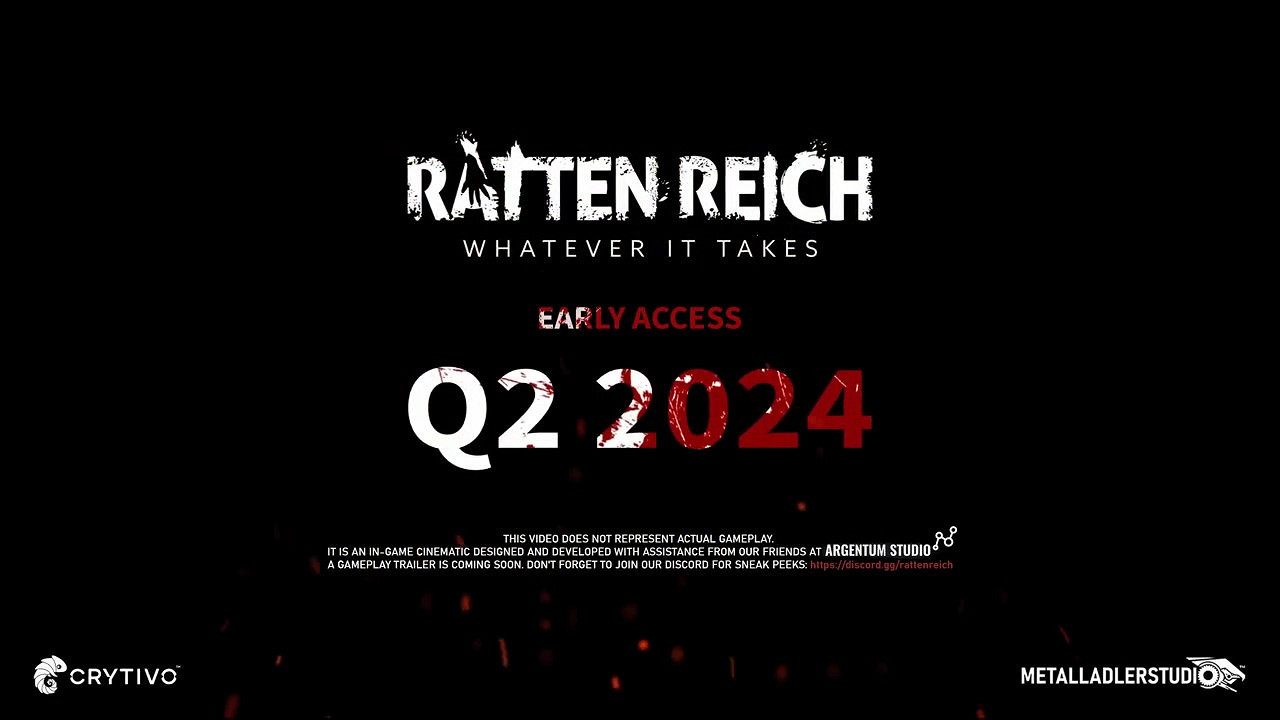 即時戰略遊戲《大鼠帝國》新預告公布!明年Q2開啟測試