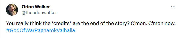 聖莫妮卡編劇暗示《戰神：諸神黃昏》故事仍未結束