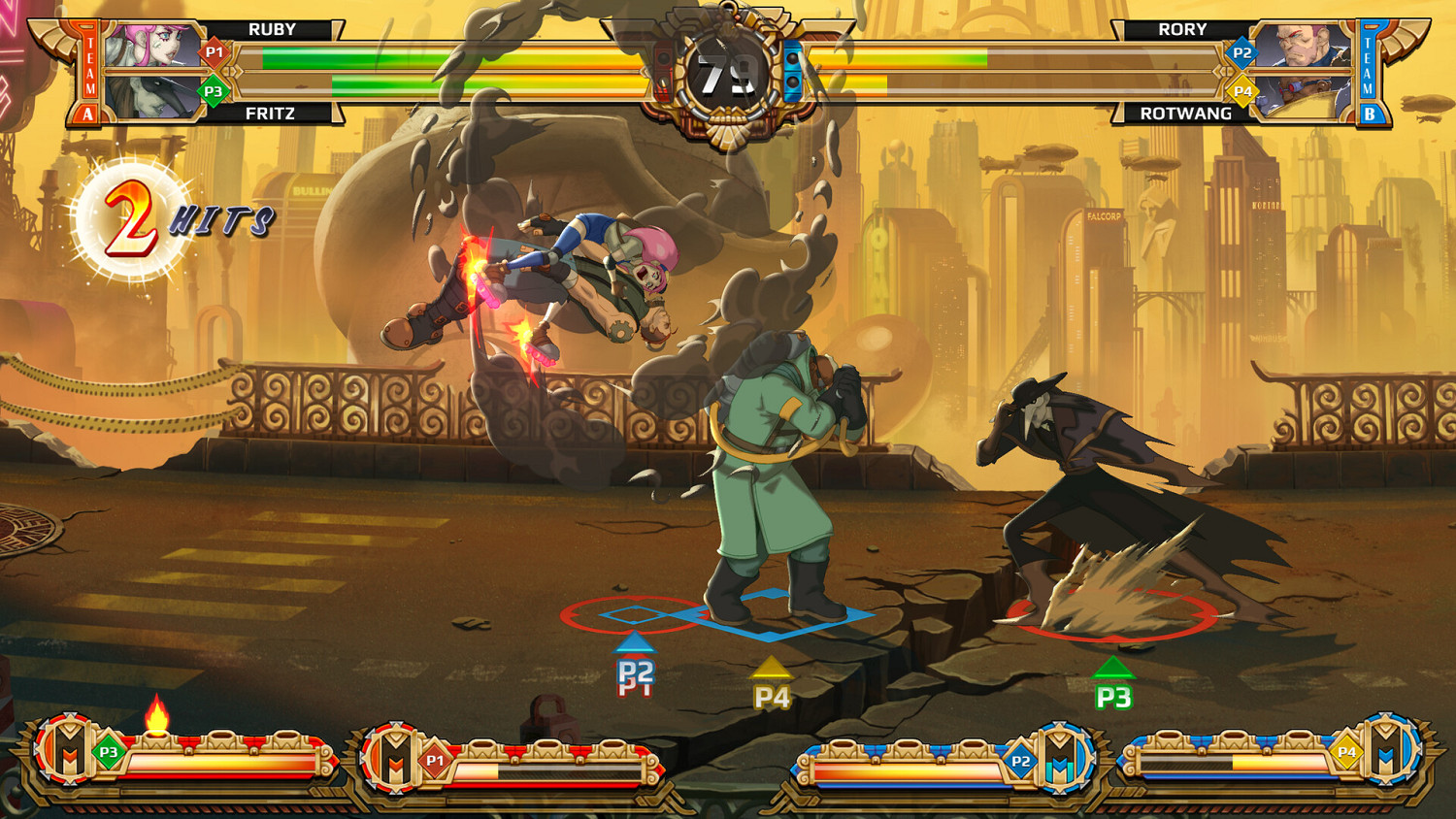 格鬥遊戲《Diesel Legacy: The Brazen Age》開放2測 格鬥遊戲《Diesel Legacy: The Brazen Age》開放2測