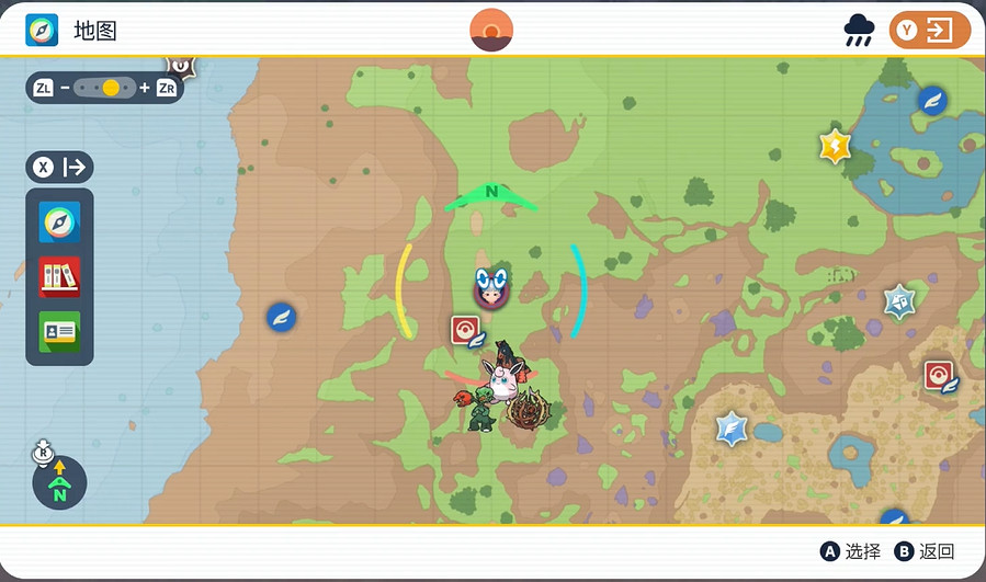 《寶可夢朱紫》摔角鷹人捕抓獲位置一覽