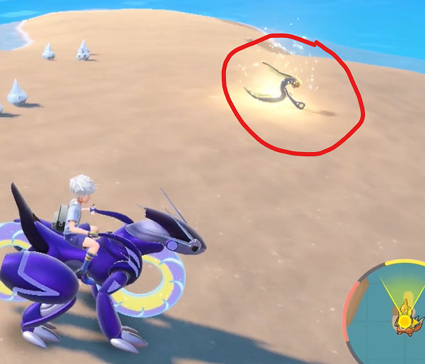 《寶可夢朱紫》麻麻鰻魚王捕獲位置介紹