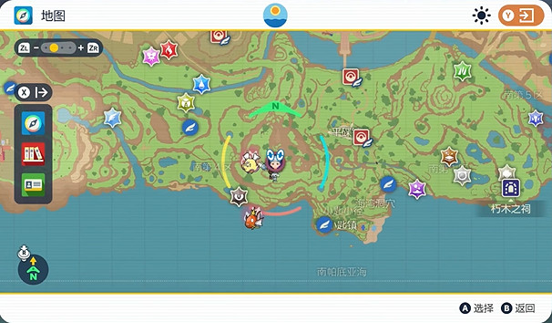 《寶可夢朱紫》葉伊布捕獲位置介紹