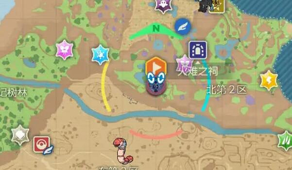 《寶可夢朱紫》藍之圓盤回歸神獸位置匯總