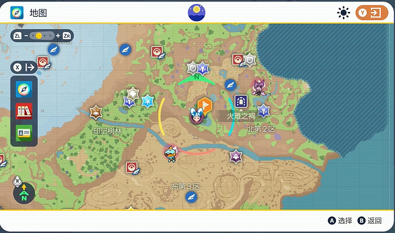 《寶可夢朱紫》謎擬丘捕獲位置介紹