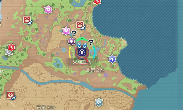 《寶可夢朱紫》四災獸捕捉位置