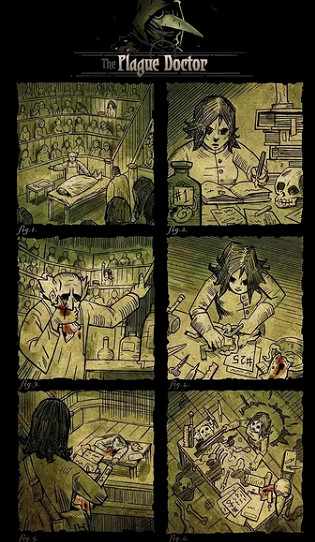 《暗黑地牢2》瘟疫醫生背景故事介紹