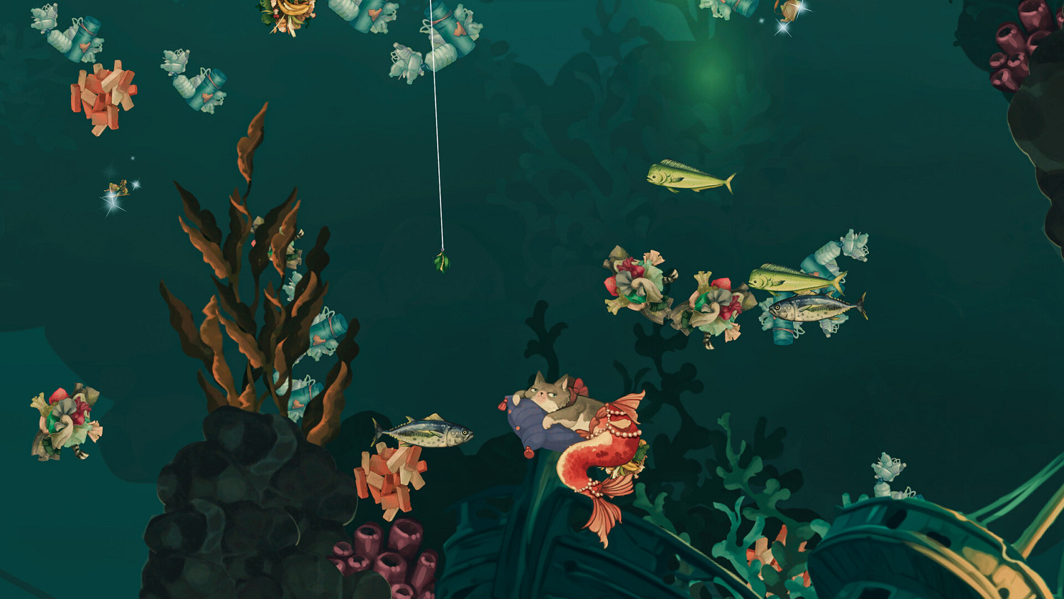 釣魚冒險遊戲《貓爪船長》現已在Steam發布搶先體驗版