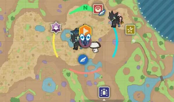 《寶可夢朱紫》藍之圓盤回歸神獸位置匯總