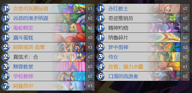 《爐石戰記》決戰荒蕪之地納迦牧卡組 《爐石戰記》決戰荒蕪之地納迦牧卡組