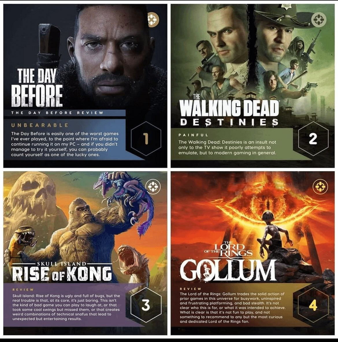 2023年IGN四大低分遊戲:高手遊戲四傑的“精彩表演” 2023年IGN四大低分遊戲:高手遊戲四傑的“精彩表演”