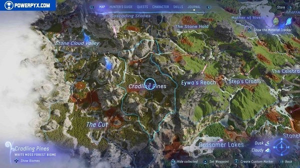 《阿凡達潘朵拉邊境》全菌絲網路活動位置一覽 《阿凡達潘朵拉邊境》全菌絲網路活動位置一覽