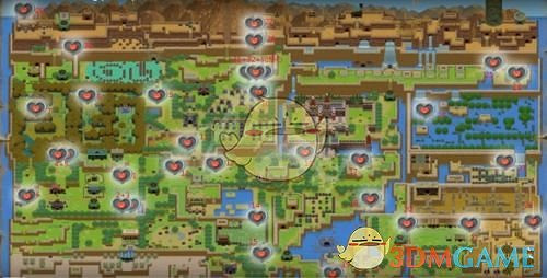 《薩爾達傳說：織夢島》坑洞田心之碎片位置分享