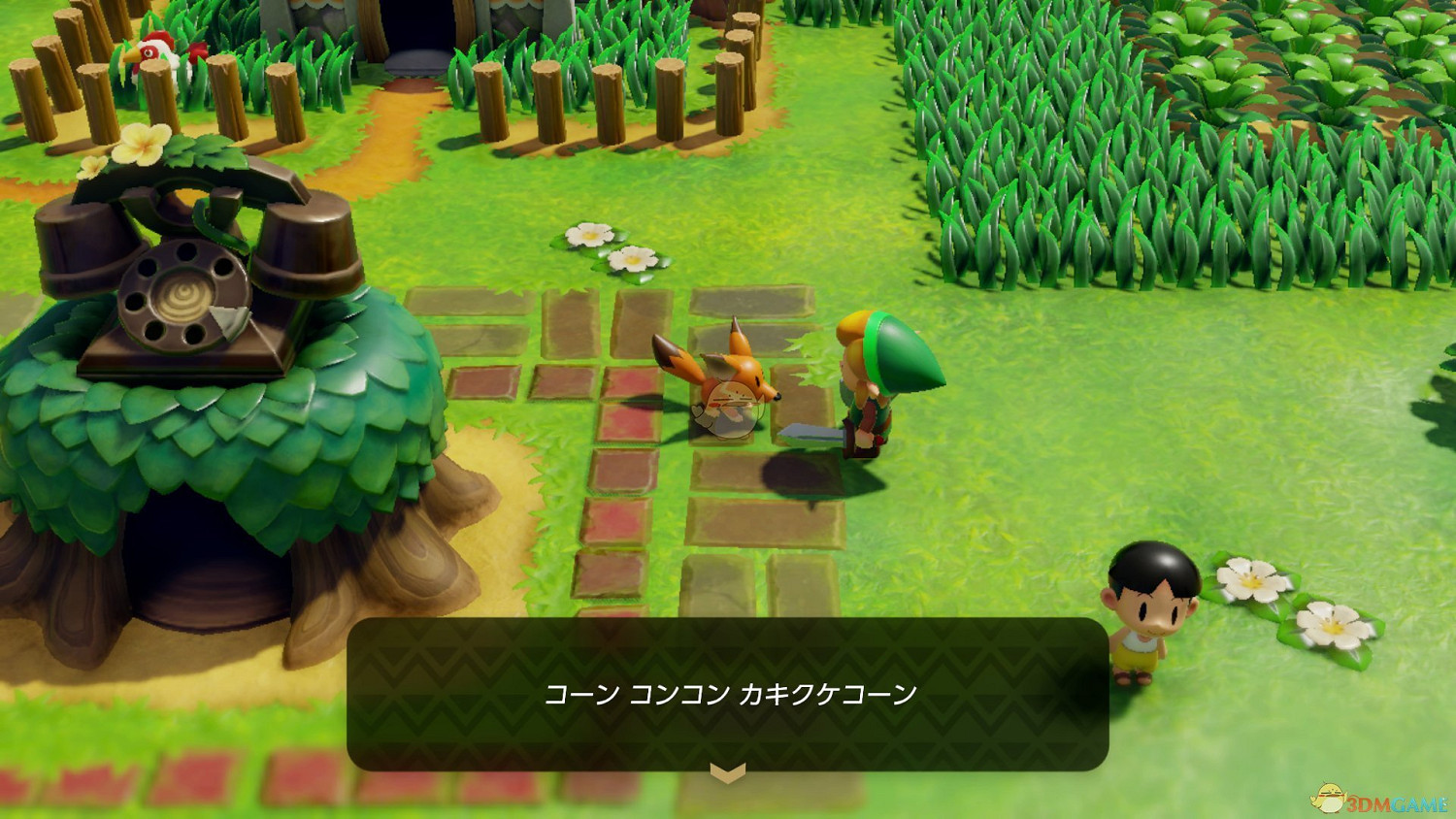 《薩爾達傳說：織夢島》山中瀑布前往方法分享