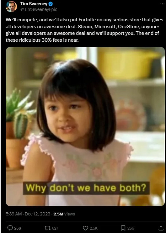 《堡壘之夜》登陸Steam潛在性:關於收入分成的辯論 《堡壘之夜》登陸Steam潛在性:關於收入分成的辯論